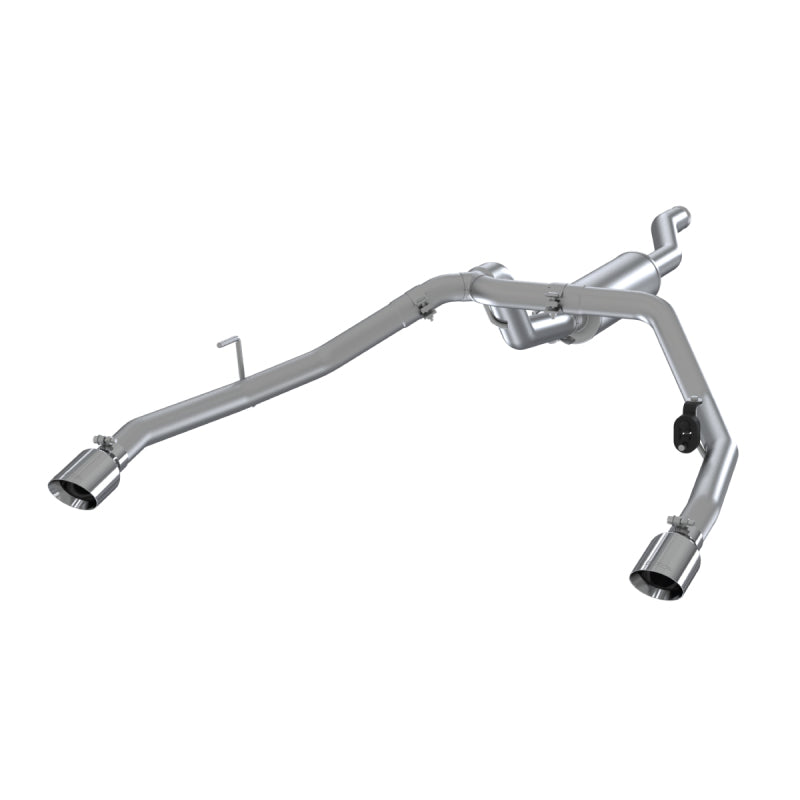 MBRP PS5538304 - MBRPS5538304 - MBRP 2020 Jeep Gladiator 3.6L 2.5in Dual Rear Exit Cat Back Exhaust 304 - Shipped in Europe - Tuningsupply.com