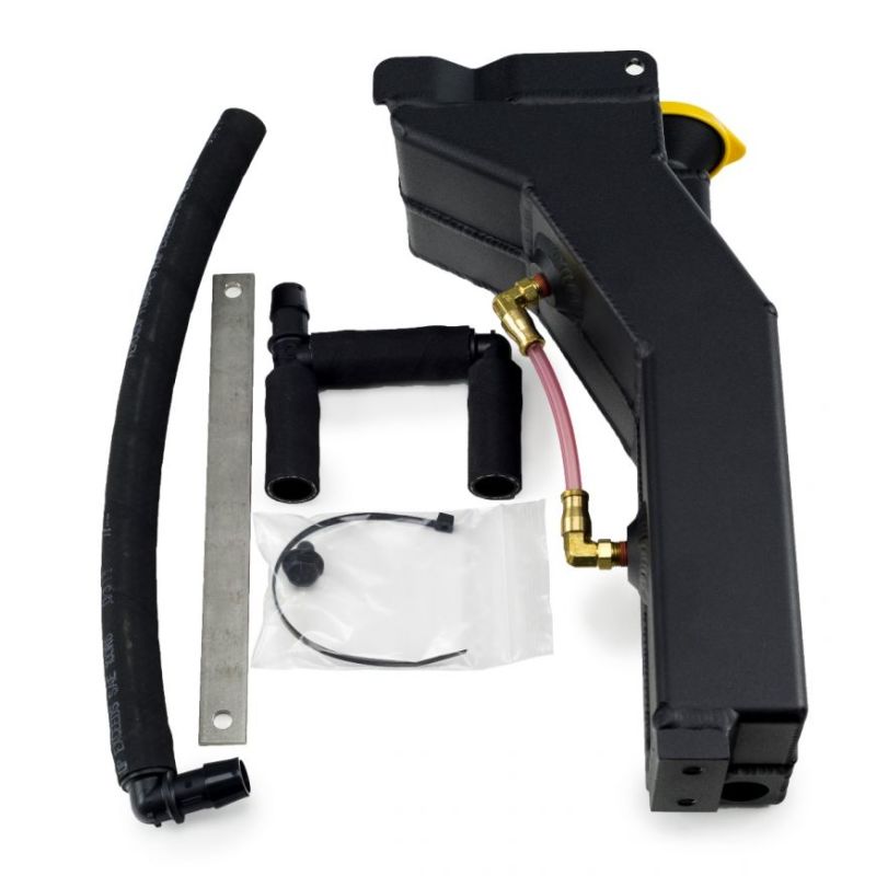 Killer B Motorsport DWR2-B - KLBDWR2-B - Killer B Dual Reservoir Tank (Wash / Coolant) for 08-14 Subaru WRX/STi - Black - Shipped in Europe - Tuningsupply.com