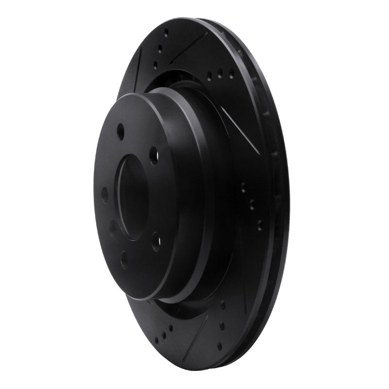 R1 Concepts 633-31035D - RNC633-31035D - R1 95-99 BMW M3 E36 Right Rear Drilled & Slotted Black Brake Rotor - Shipped in Europe - Tuningsupply.com