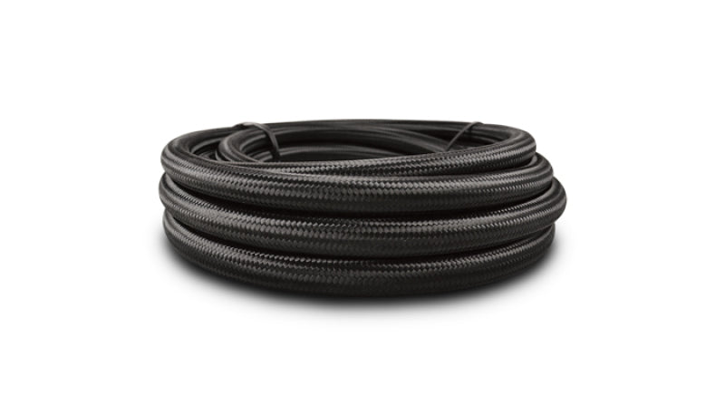 Vibrant 19036 - VIB19036 - Vibrant -6 AN Black Nylon Braided Flex Hose w/PTFE Liner (150ft Roll) - Shipped in Europe - Tuningsupply.com