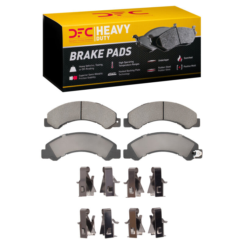 DFC 1214-1695-01 - DFC1214-1695-01 - DFC 12-20 Hino 155 Fr & Rr Heavy Duty Pads and Hardware Kit - Shipped in Europe - Tuningsupply.com