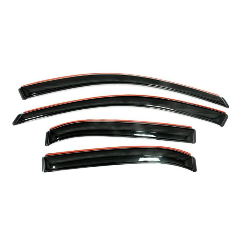 AVS 194782 - AVS194782 - AVS 17-19 Nissan Rogue Sport Ventvisor In-Channel Front & Rear Window Deflectors 4pc - Smoke - Shipped in Europe - Tuningsupply.com