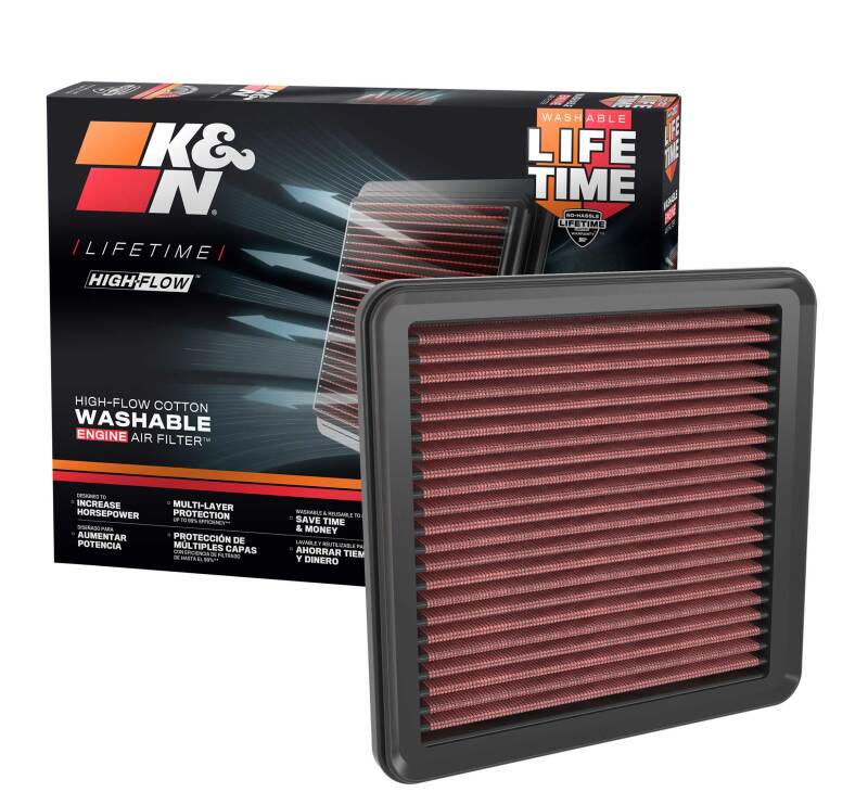 K&N Engineering 33-5120 - KNN33-5120 - K&N 2022 Honda Civic 1.5L L4 Replacement Air Filter - Shipped in Europe - Tuningsupply.com