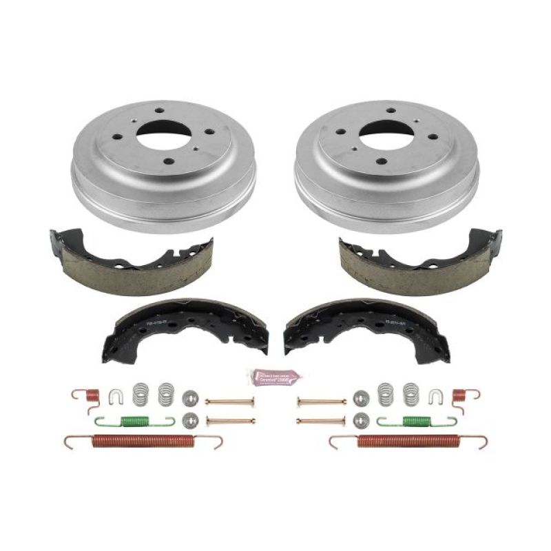 PowerStop KOE15376DK - PSBKOE15376DK - Power Stop 02-06 Nissan Sentra Rear Autospecialty Drum Kit - Shipped in Europe - Tuningsupply.com