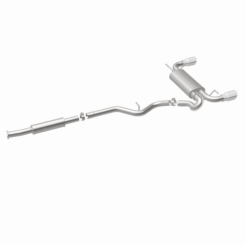 Magnaflow 15157 - MAG15157 - MagnaFlow 13 Scion FR-S / 13 Subaru BRZ Dual Split Rear Exit Stainless Cat Back Performance Exhaust - Shipped in Europe - Tuningsupply.com
