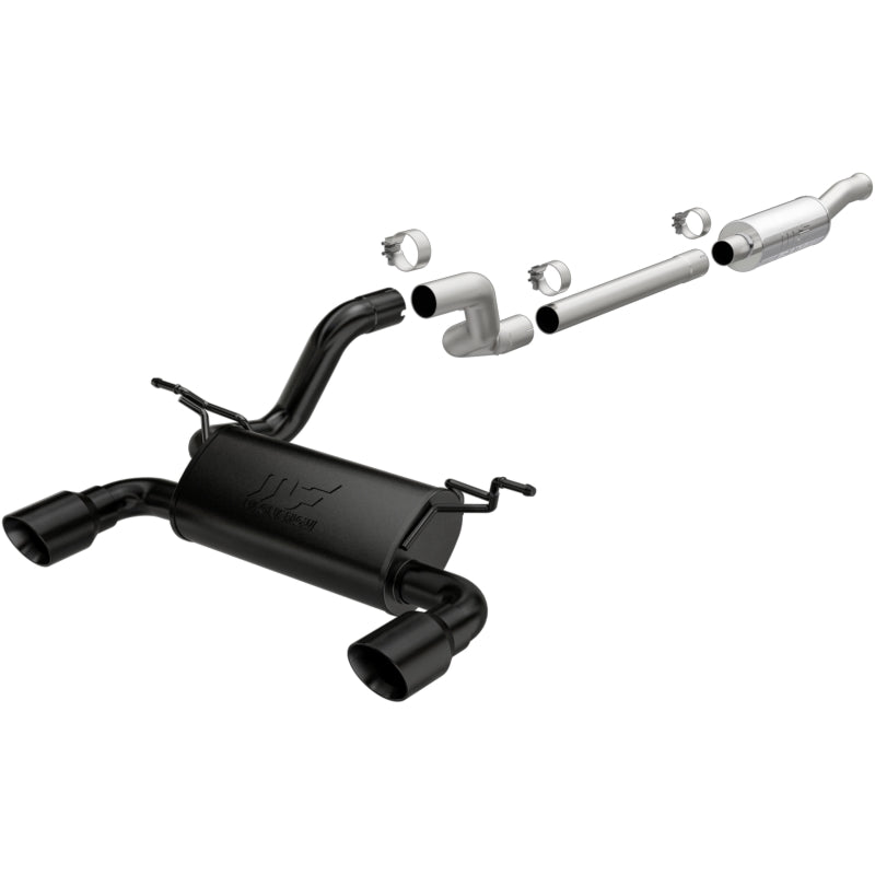 Magnaflow 19417 - MAG19417 - MagnaFlow 2018+ Jeep Wrangler 3.6L 409 SS Dual Split Rear Exit Black Tips Cat-Back Exhaust - Shipped in Europe - Tuningsupply.com