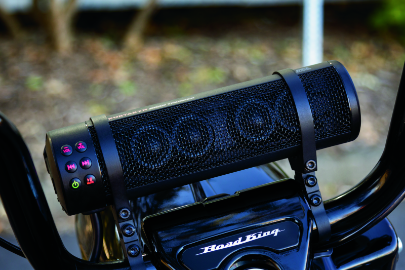 Kuryakyn 2720 - KUR2720 - Kuryakyn Road Thunder Plus Sound Bar Satin Black - Shipped in Europe - Tuningsupply.com