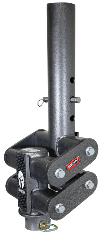 GEN-Y Hitch GH-7082HD - GENGH-7082HD - Gen-Y Spartan Torsion-Flex 5in Offset 4in RD Tube Gooseneck 2-5/16in Coupler Standard Height - Shipped in Europe - Tuningsupply.com