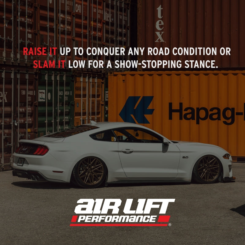 Air Lift 76507 - ALF76507 - Air Lift Performance 15-23 Ford Mustang S550/24-25 S650 Air Suspension Rear Kit - Shipped in Europe - Tuningsupply.com