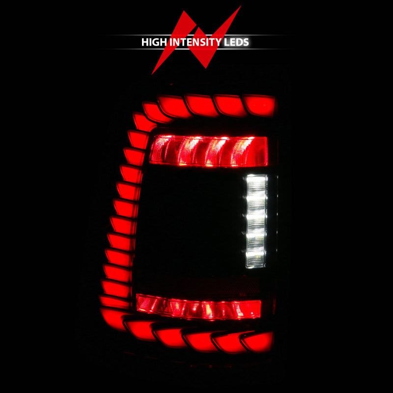 ANZO 311481A - ANZ311481A - ANZO 19-24 RAM 1500 (Factory LED Models ONLY) Full LED Tail Lights SeqSig Black - Pair - Shipped in Europe - Tuningsupply.com