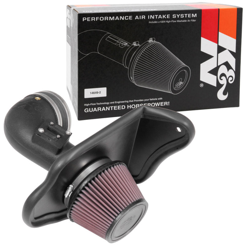 K&N Engineering 57-3100 - KNN57-3100 - K&N 16-17 Cadillac ATS L4-2.0L Turbo 57 Series FIPK Performance Intake Kit - Shipped in Europe - Tuningsupply.com