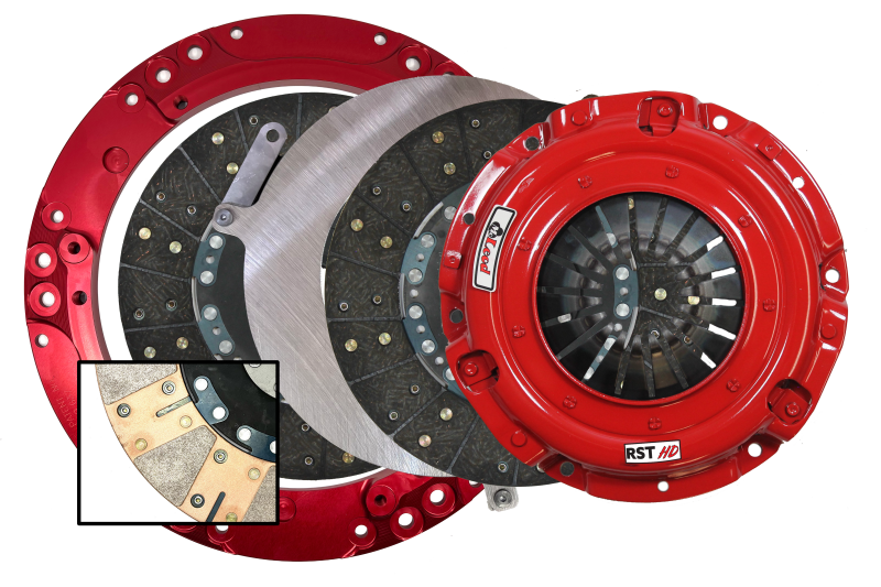 McLeod Racing 6911-07MD - MLR6911-07MD - McLeod Racing RST HD Twin - For Large Diameter Flywheel - Red Ring - 1-1/8 x 26 Spline - Shipped in Europe - Tuningsupply.com