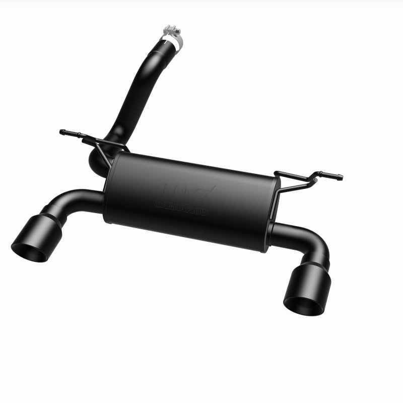 Magnaflow 19388 - MAG19388 - MagnaFlow 2018+ Jeep Wrangler 3.6L Dual Black Tip Axle-Back Exhaust - Shipped in Europe - Tuningsupply.com