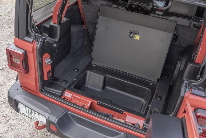 Tuffy Products - TFY358-01 - Tuffy Jl Locking Cubby Cover- Blk 2019+ Jl Wrangler - Shipped in Europe - Tuningsupply.com