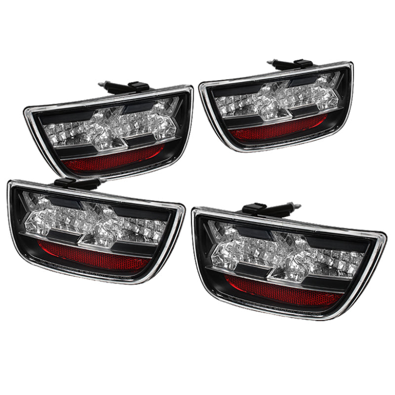 SPYDER 5032188 - SPY5032188 - Spyder Chevy Camaro 10-13 LED Tail Lights Black ALT-YD-CCAM2010-LED-BK - Shipped in Europe - Tuningsupply.com