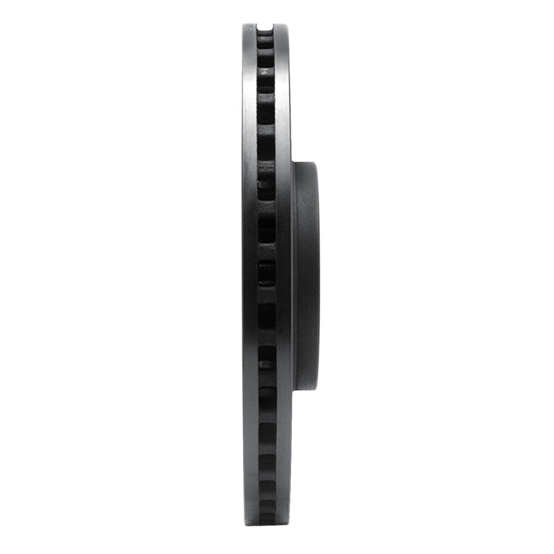 R1 Concepts 633-74034R - RNC633-74034R - R1 2022+ Volkswagen GTI Mk 8 Front Right Drilled & Slotted Black Brake Rotor - Shipped in Europe - Tuningsupply.com