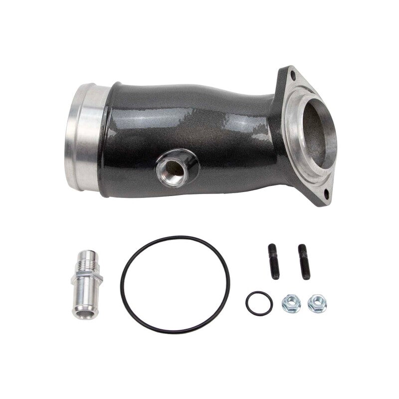 Wehrli WCF100775-GRY - WCFWCF100775-GRY - Wehrli 17-24 Duramax L5P High Flow Intake Horn - WCFab Grey - Shipped in Europe - Tuningsupply.com
