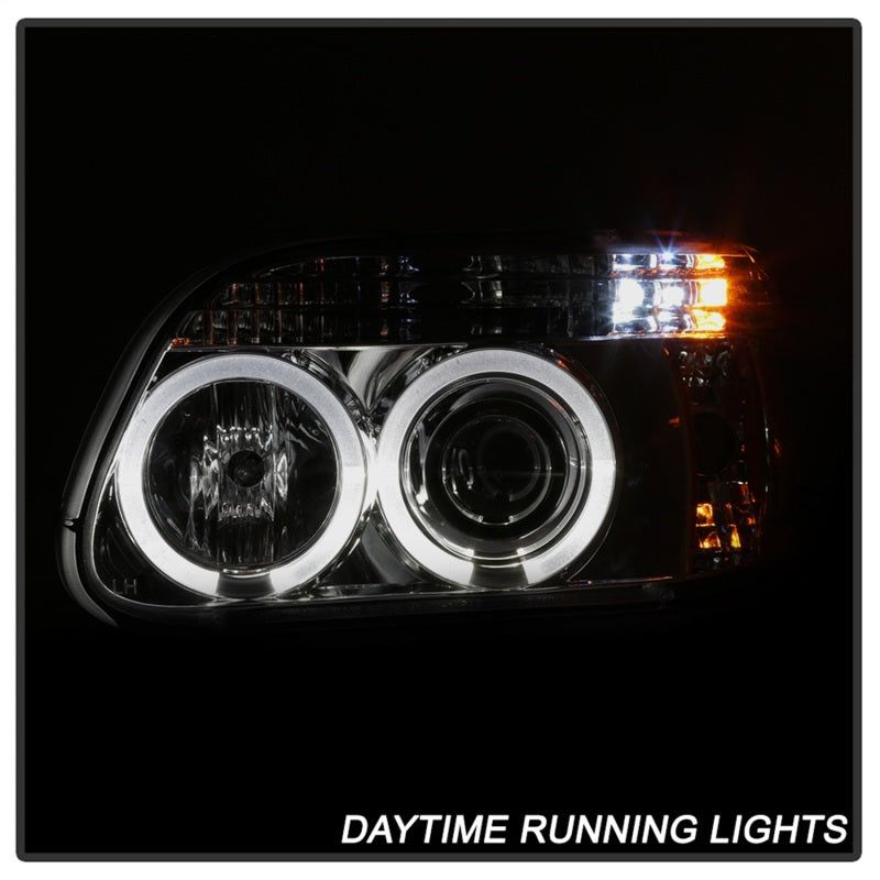 SPYDER 5010148 - SPY5010148 - Spyder Ford Explorer 95-01 1PC Projector Headlights LED Halo Chrm PRO-YD-FEXP95-HL-1PC-C - Shipped in Europe - Tuningsupply.com
