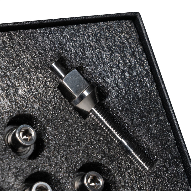 Wheel Mate TIM14C6074R - WHMTIM14C6074R - Wheel Mate Titanium Wheel Stud Conversion (Raw Ti) - M14x1.25 to M14x1.5 - 74mm - 60deg Lug Nut - Shipped in Europe - Tuningsupply.com