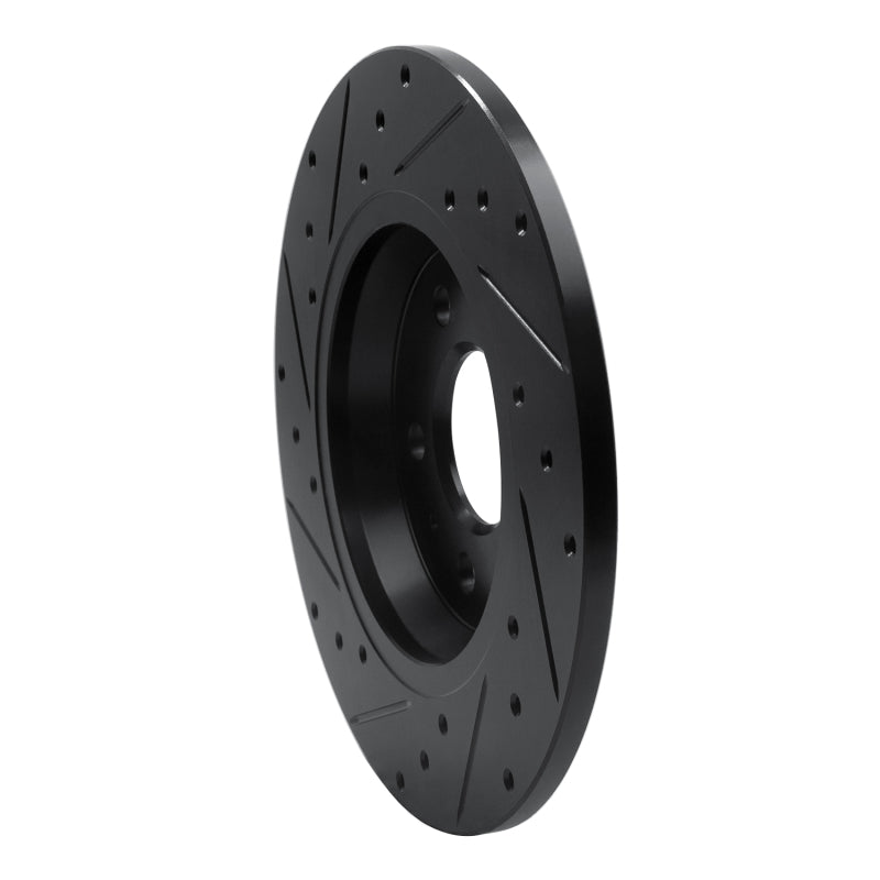 R1 Concepts 633-73061R - RNC633-73061R - R1 09-25 Audi A4 Rear Right Drilled & Slotted Black Brake Rotor - Shipped in Europe - Tuningsupply.com