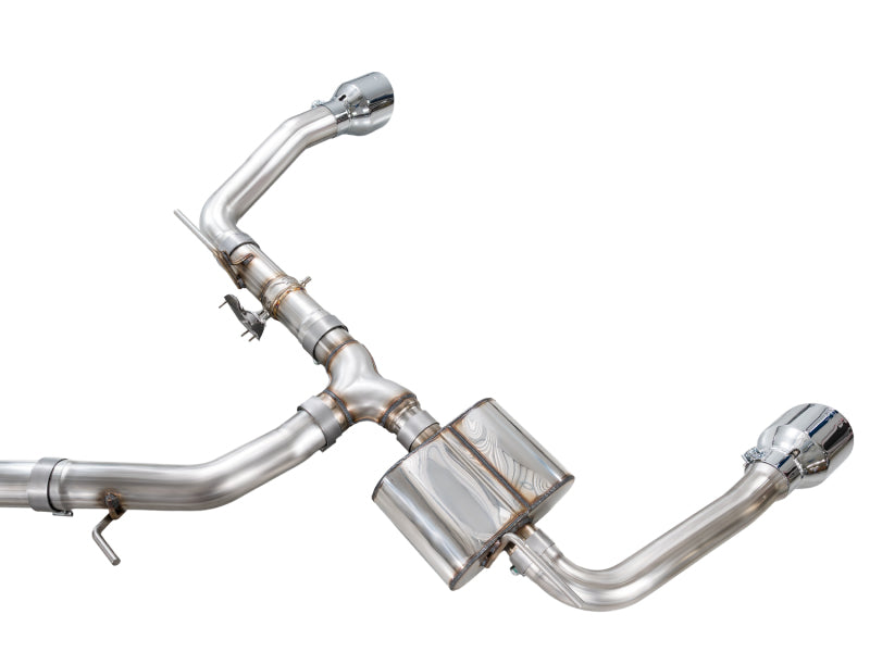 AWE Tuning 3025-32237 - AWE3025-32237 - AWE Tuning 22-26 Hyundai Elantra N SwitchPath Cat-Back Exhaust - Chrome Silver Tips - Shipped in Europe - Tuningsupply.com