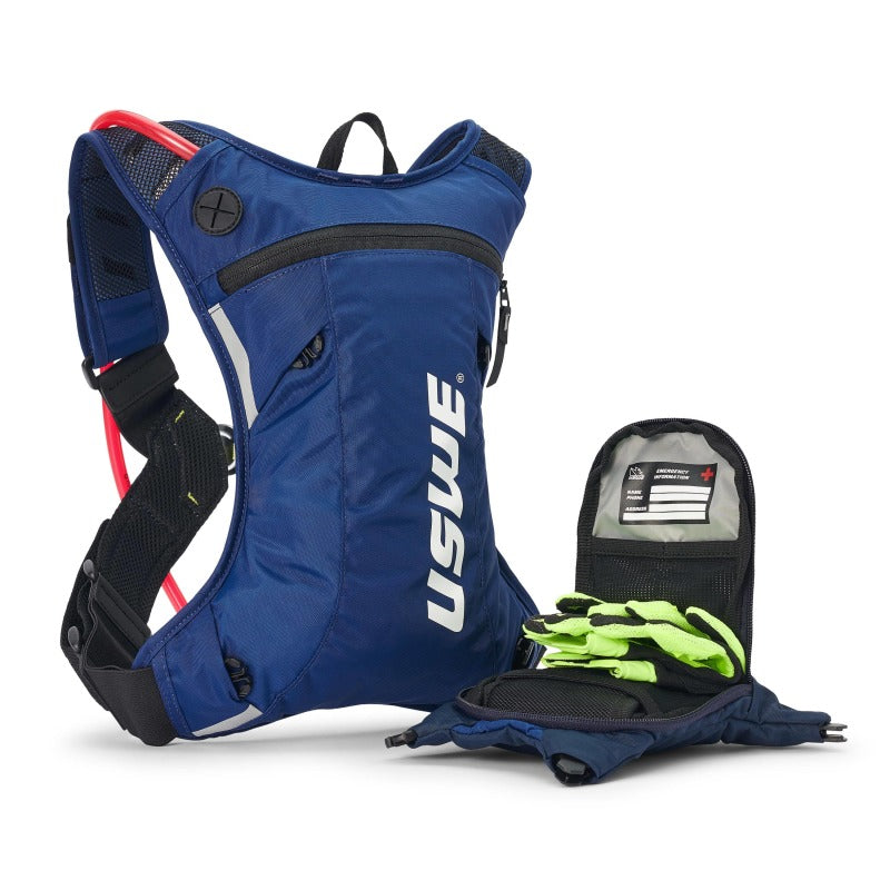 USWE 2033439 - USW2033439 - USWE Moto Hydro Hydration Pack 3L - Factory Blue - Shipped in Europe - Tuningsupply.com