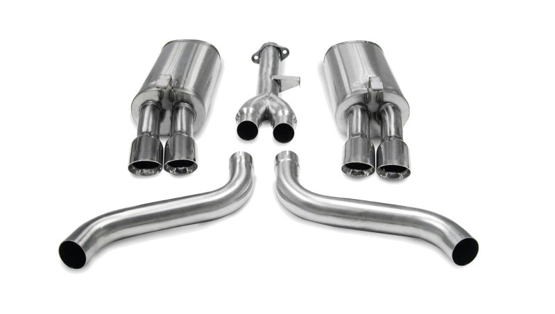 CORSA Performance 14115 - COR14115 - Corsa 1986-1991 Chevrolet Corvette C4 5.7L V8 L98 Polished Sport Cat-Back Exhaust - Shipped in Europe - Tuningsupply.com