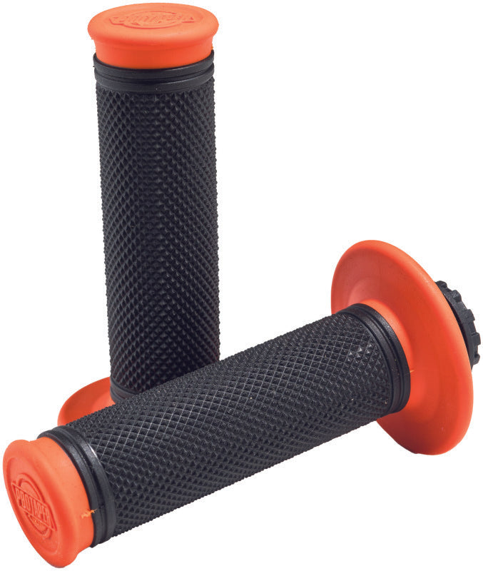 ProTaper 023361 - PTR023361 - ProTaper Pro Series Clamp On Full Diamond Orange/Black - Shipped in Europe - Tuningsupply.com