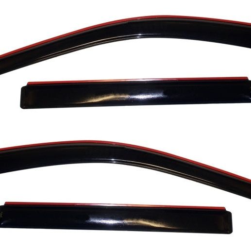 AVS 194252 - AVS194252 - AVS 11-18 Jeep Grand Cherokee (Not L Model) Ventvisor In-Chnl FRT & RR Window Deflectors 4pc - Smoke - Shipped in Europe - Tuningsupply.com