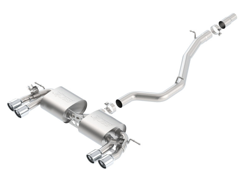 Borla 140643 - BOR140643 - Borla 2015 Volkswagen Golf-R 2.0L Turbo S-Type CB Exhaust - Shipped in Europe - Tuningsupply.com