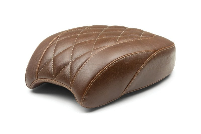 Mustang Motorcycle 83006 - MMP83006 - Mustang 18-21 Harley Heritage Classic, Deluxe Wide Tripper Passenger Seat Diamond Stitch - Brown - Shipped in Europe - Tuningsupply.com