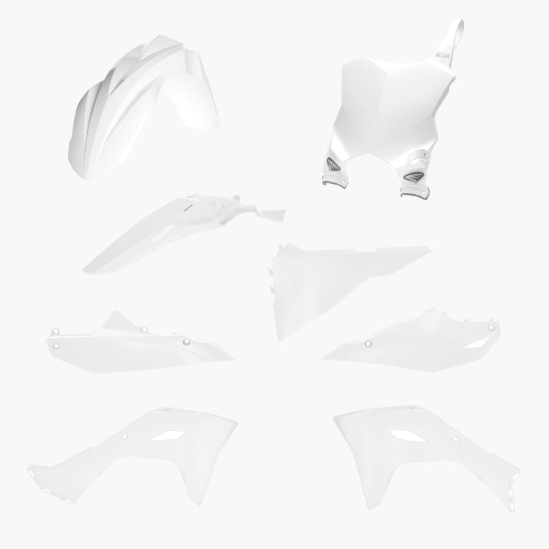 Cycra 1CYC-9436-42 - CYC1CYC-9436-42 - Cycra 2024 Kawasaki KX450 5 pc. Replica Body Kit - White - Shipped in Europe - Tuningsupply.com
