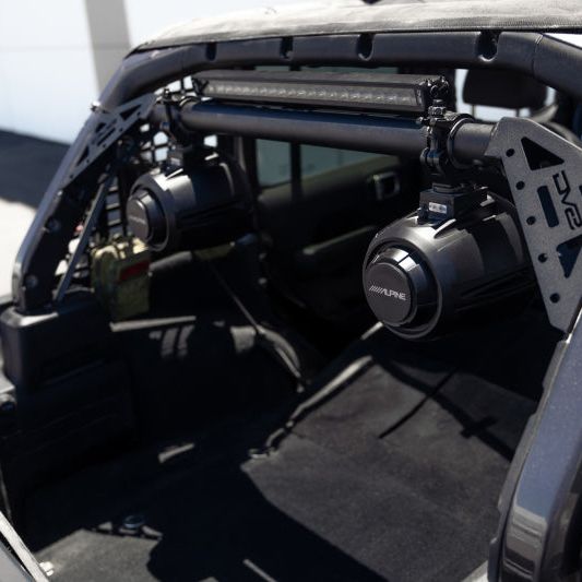 DV8 Offroad SBJL-01 - DVESBJL-01 - DV8 Offroad 18-23 Jeep Wrangler JL 4-Door Speaker/Light Bar Mount - Shipped in Europe - Tuningsupply.com