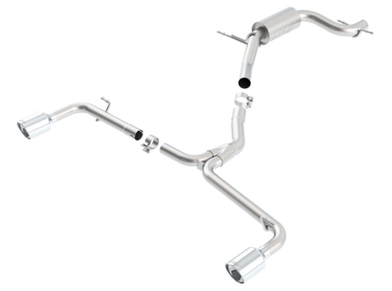 Borla 140485 - BOR140485 - Borla 12-14 Volkswagen Bettle Turbo Hatchback 2.0L 4cyl SS Catback Exhaust - Shipped in Europe - Tuningsupply.com