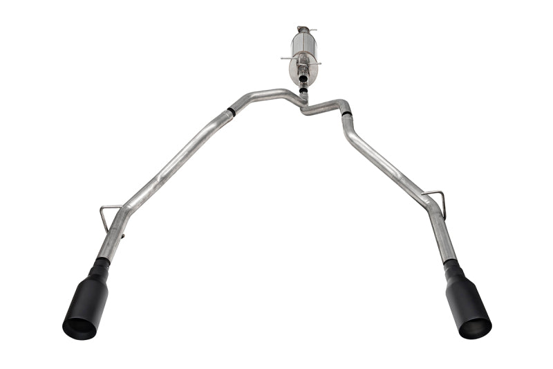 CORSA Performance 21309BPC - COR21309BPC - Corsa 25-26 Ram 2.5in Stainless Steel Sport Cat-back Dual Rear Exit 5.0in Black Tips - Shipped in Europe - Tuningsupply.com