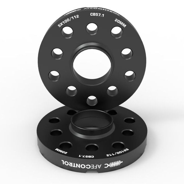 aFe 610-611004-B - AFE610-611004-B - aFe CONTROL Billet Aluminum Wheel Spacers 5x100/112 CB57.1 20mm - Volkswagen/Audi - Shipped in Europe - Tuningsupply.com