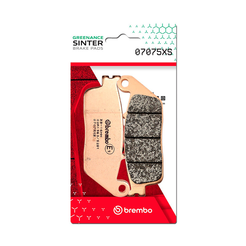 Brembo OE 07075XS - BRE07075XS - Brembo OE 06-08 Honda FJS Silverwing 400cc Brake Pad - Rear - Shipped in Europe - Tuningsupply.com