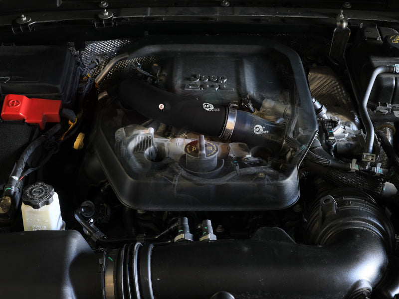 aFe 46-20778-B - AFE46-20778-B - aFe 2024+ Jeep Wrangler JL L4-2.0L (t) BladeRunner 2-1/2in Aluminum Hot Charge Pipe - Black - Shipped in Europe - Tuningsupply.com