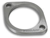 Vibrant - VIB1482 - Vibrant 3-Bolt T304 SS Exhaust Flanges (2.5in I.D.) - 5 Flange Bulk Pack - Shipped in Europe - Tuningsupply.com