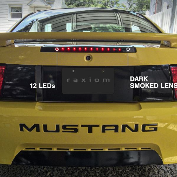 Raxiom 49136 - RAX49136 - Raxiom 99-04 Ford Mustang Excluding 03-04 Cobra LED Third Brake Light (Smoked) - Shipped in Europe - Tuningsupply.com