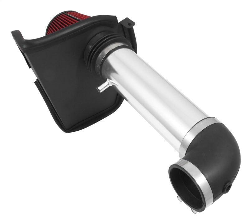 Spectre 9036 - SPE9036 - Spectre 11-17 Dodge Challenger/Charger 5.7L V8 Air Intake Kit - Polished w/Red Filter - Shipped in Europe - Tuningsupply.com