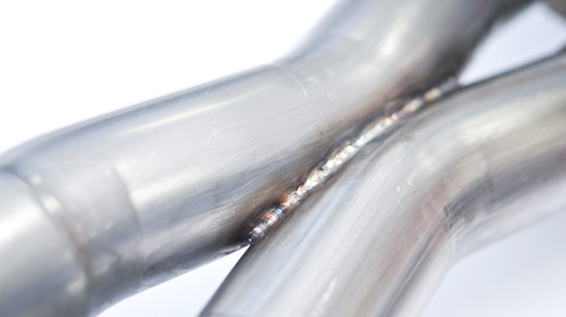 Stainless Works CTSV16CB - SSWCTSV16CB - Stainless Works 2016-18 Cadillac CTS-V Sedan Catback System Resonated X-Pipe Dual-Mode Mufflers - Shipped in Europe - Tuningsupply.com