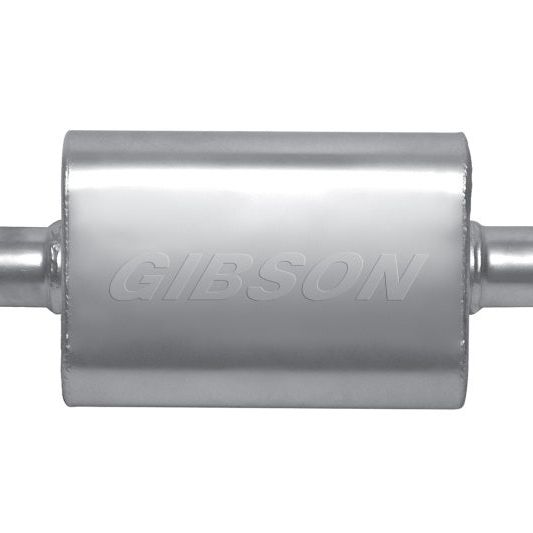 Gibson BM0108 - GIBBM0108 - Gibson MWA 3in. Offset/ 3in. Center 14in. Oval Muffler - Shipped in Europe - Tuningsupply.com