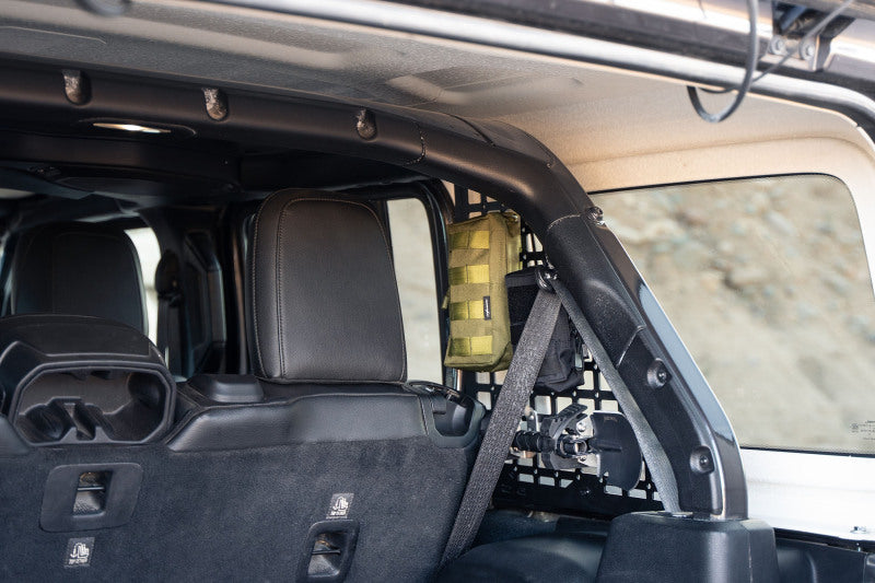 DV8 Offroad MPJL-01 - DVEMPJL-01 - DV8 Offroad 2018+ Jeep Wrangler Rear Window Molle Panels - Shipped in Europe - Tuningsupply.com