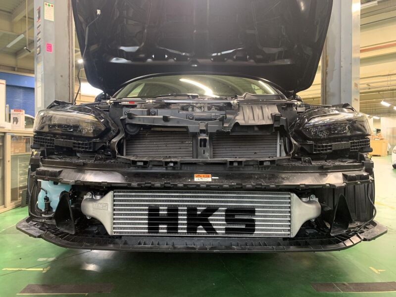 HKS 13001-AH007 - HKS13001-AH007 - HKS Honda Civic Type R FULL INTERCOOLER KIT FL5 - Shipped in Europe - Tuningsupply.com