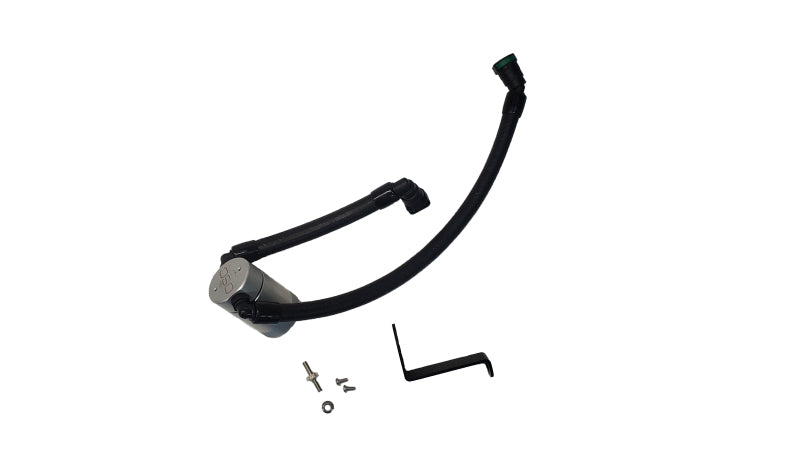 J&L 3092P-C - JLT3092P-C - J&L 2024-2025 Ford Mustang GT w/ Whipple Supercharger Oil Separator 3.0 PCV Side - Clear Anodize - Shipped in Europe - Tuningsupply.com