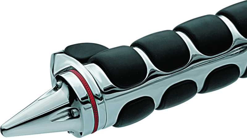 Kuryakyn 6249 - KUR6249 - Kuryakyn Stiletto End Caps Chrome - Shipped in Europe - Tuningsupply.com