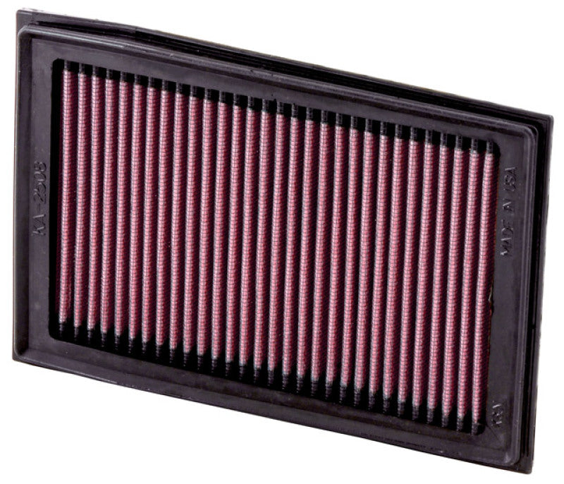 K&N Engineering KA-2508 - KNNKA-2508 - K&N 08-10 Kawasaki EX250R Ninja Replacement Air Filter - Shipped in Europe - Tuningsupply.com