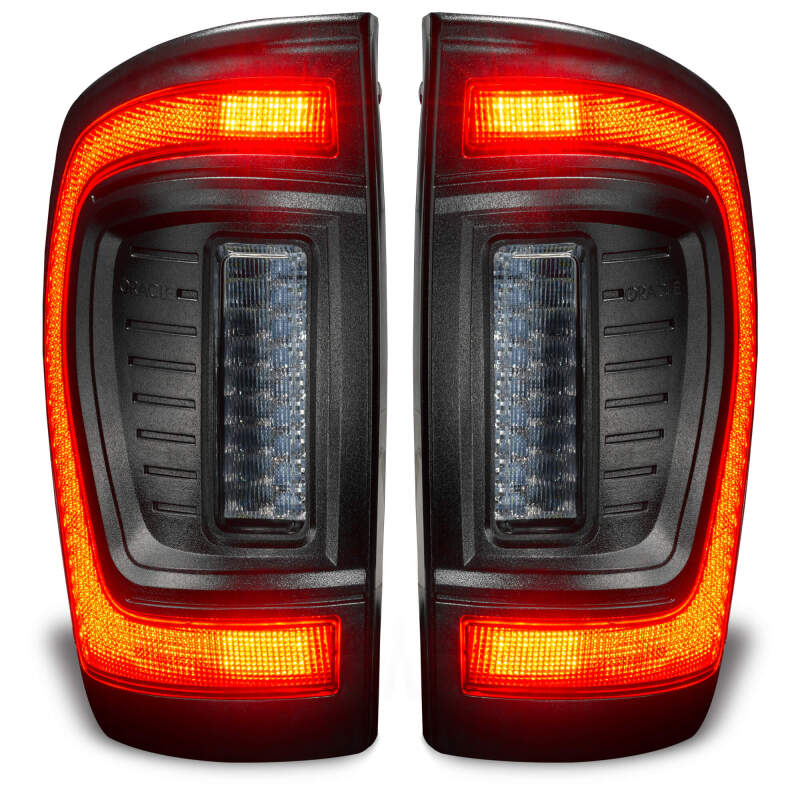 ORACLE Lighting 5911-504 - ORL5911-504 - Oracle Lighting 2016-2023 Gen 3 Toyota Tacoma Flush Style LED Tail Lights - Shipped in Europe - Tuningsupply.com
