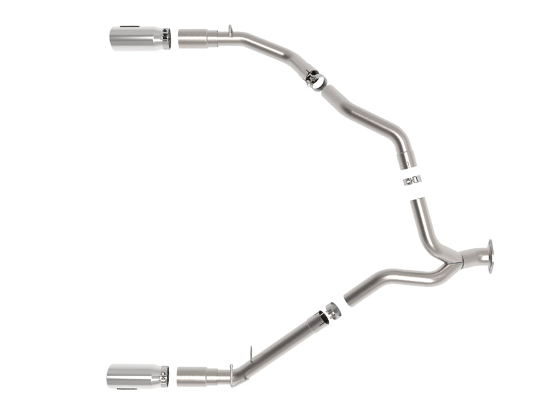 aFe 49-42080-P - AFE49-42080-P - aFe Large Bore-HD 3in 409SS DPF-Back Exhaust System w/ Polished Tip RAM 1500 20-21 V6-3.0 - Shipped in Europe - Tuningsupply.com